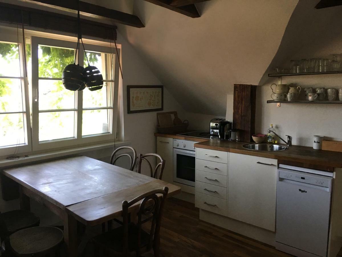 Alte Donau Appartement Wenen Buitenkant foto