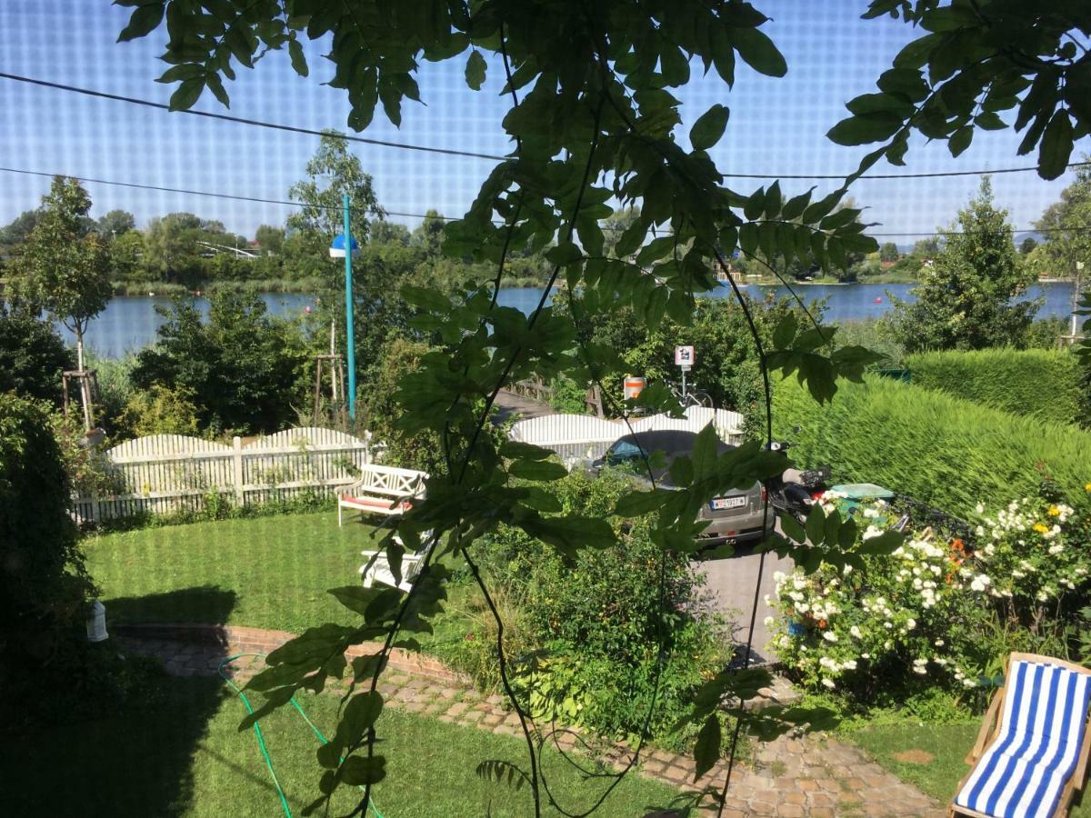 Alte Donau Appartement Wenen Buitenkant foto